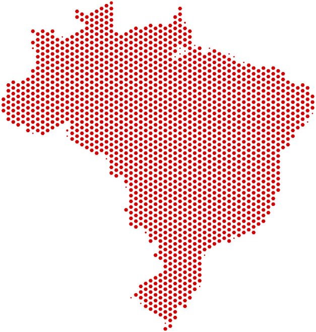 Mapa de lojas parceiras da Rede Alternativa