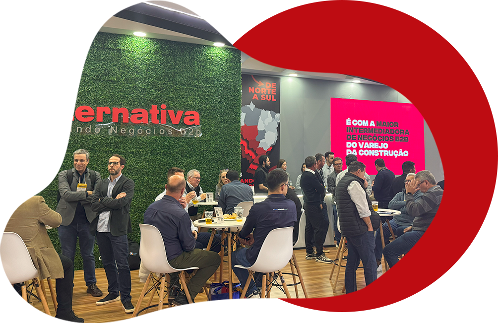 Lojistas em evento da Rede Alternativa